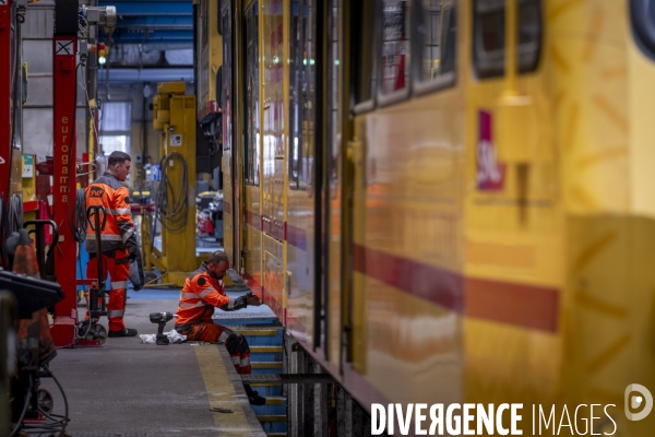 Les quatre saisons du Train Jaune: L Atelier