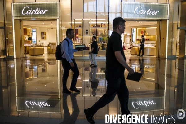 Commerces et boutiques a l aeroport internationale Daxing de Pekin