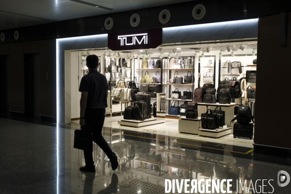 Commerces et boutiques a l aeroport internationale Daxing de Pekin