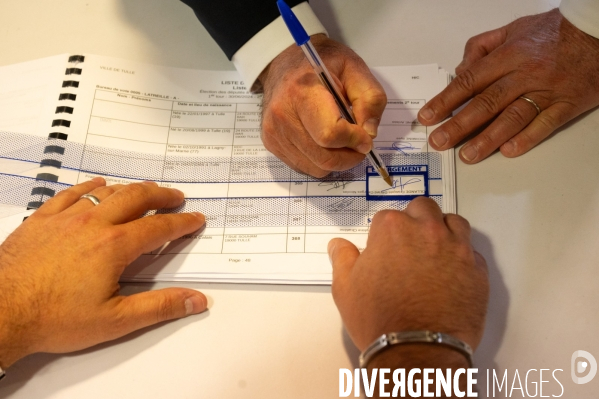 François Hollande, second tour des élections législatives.