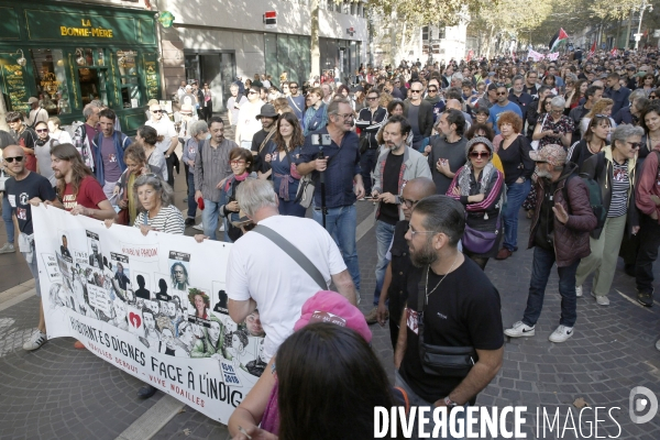Marche pour la justice et un logement digne