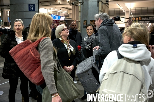 SNCF visite gare Montparnasse ministre transport