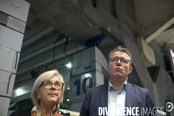 SNCF visite gare Montparnasse ministre transport