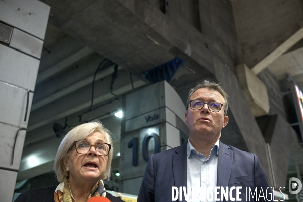SNCF visite gare Montparnasse ministre transport