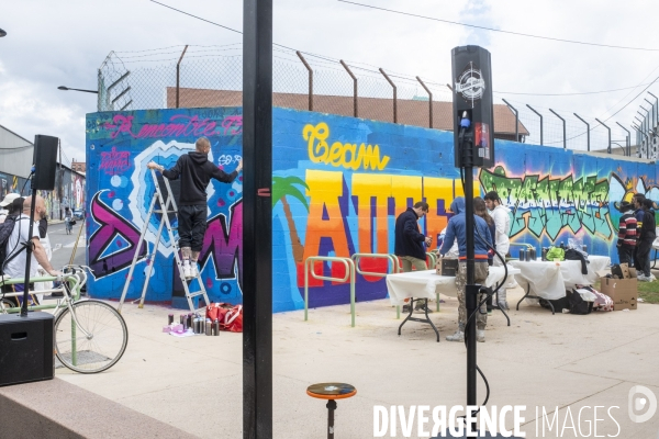 Street art Avenue, Aubervilliers