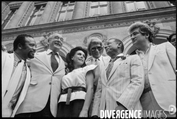 Mariage d Eddie Barclay avec Danièle Poinsot