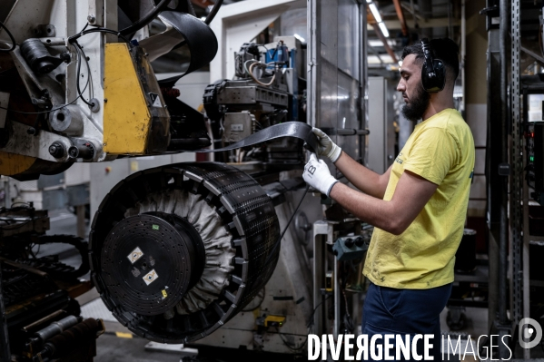 Usine Michelin de Roanne.