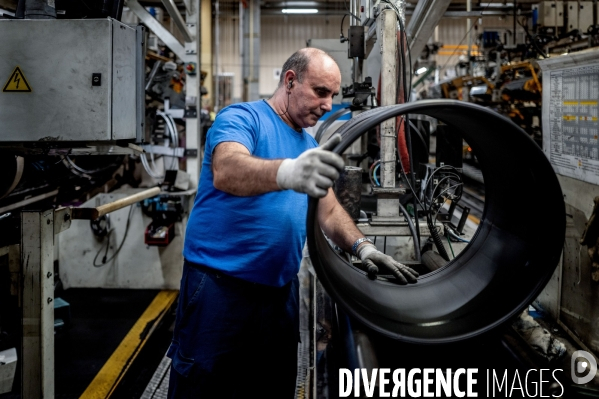 Usine Michelin de Roanne.