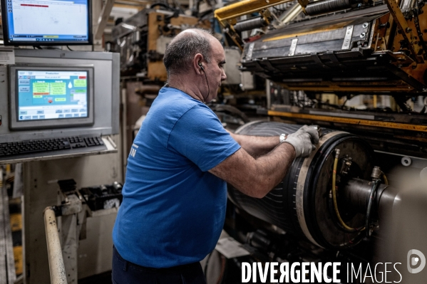 Usine Michelin de Roanne.