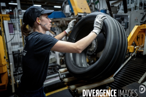 Usine Michelin de Roanne.