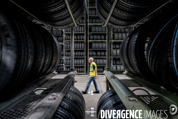 Usine Michelin de Roanne.