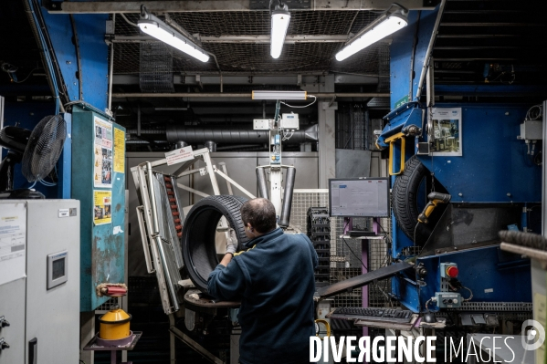 Usine Michelin de Roanne.