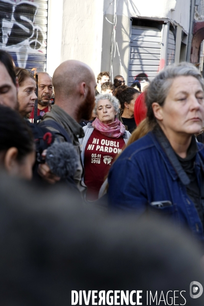Hommage aux victimes de la rue d Aubagne