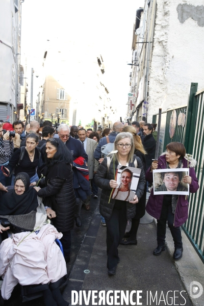 Hommage aux victimes de la rue d Aubagne