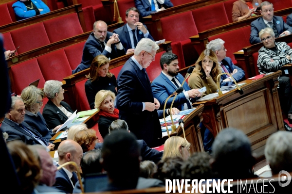 Assemblee nationale/ Questions au gouvernement