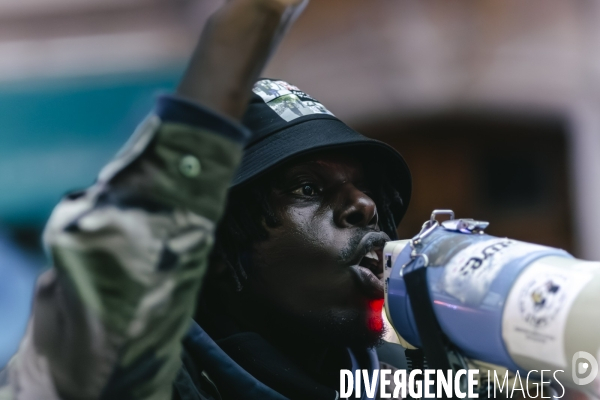 Manifestation de travailleurs sans-papiers