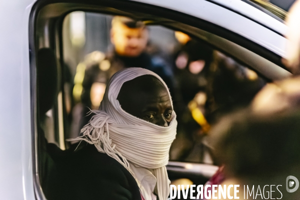 Manifestation de travailleurs sans-papiers