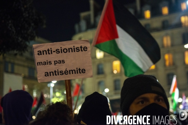 Manifestation pro-palestinienne