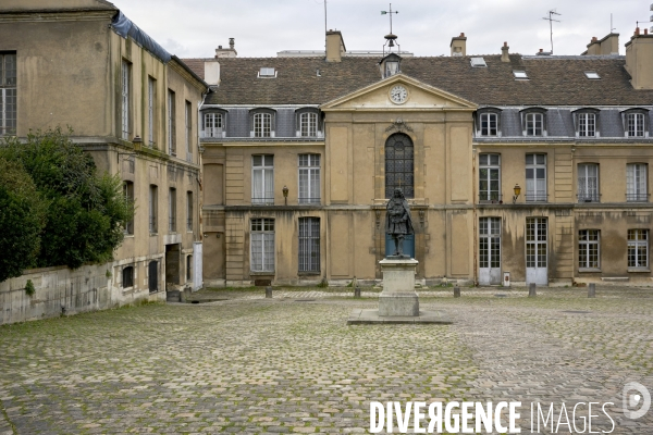 Atelier de tapisserie d’art de La Manufacture des Gobelins à Paris, le 13 novembre 2024.
