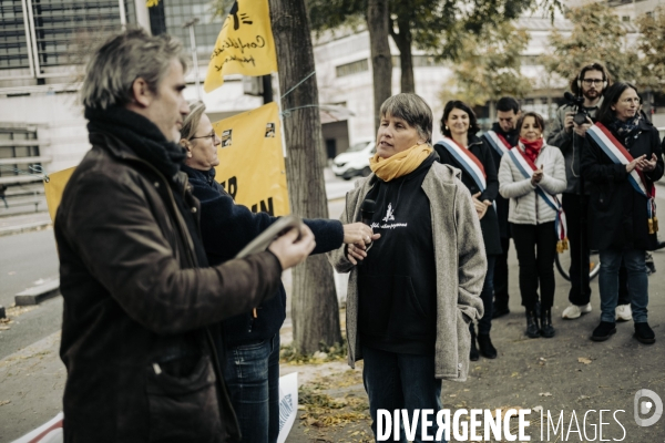 Conférence de presse de la confédération paysanne