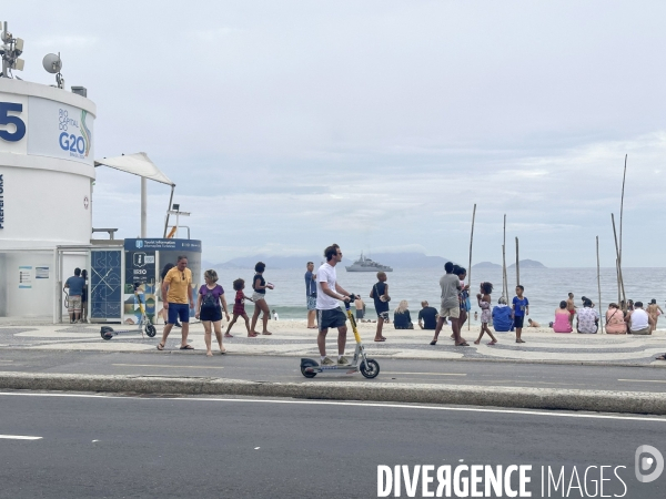 Sommet du g20 a rio bresil