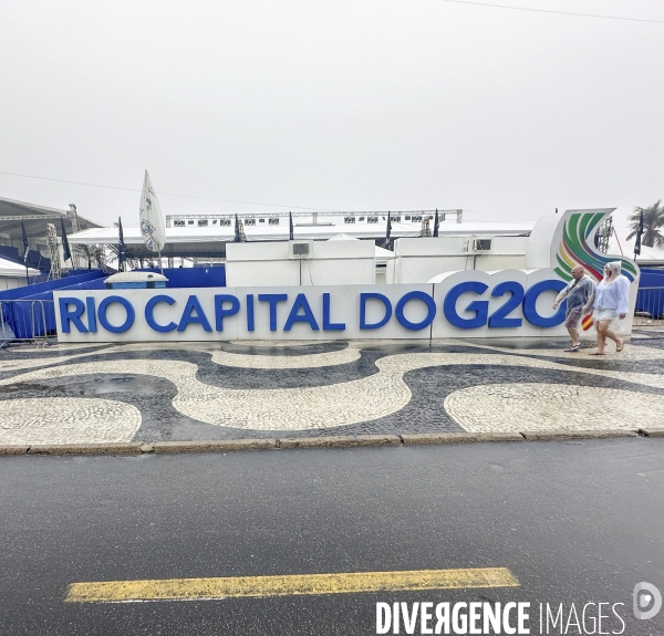 Sommet du g20 a rio bresil