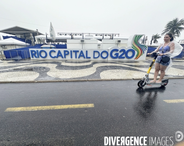Sommet du g20 a rio bresil