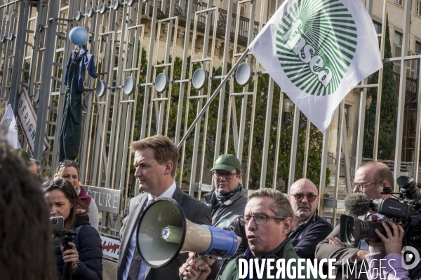Montpellier - Colere des Agriculteurs - 18.11.2024
