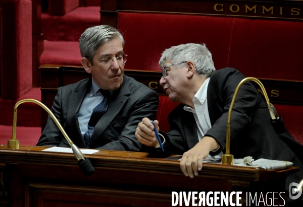 Assemblee nationale/ Vote de la premiere partie du budget de l etat