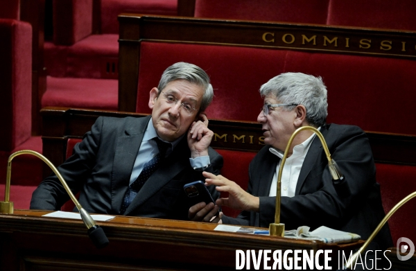 Assemblee nationale/ Vote de la premiere partie du budget de l etat