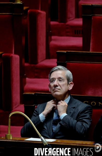 Assemblee nationale/ Vote de la premiere partie du budget de l etat