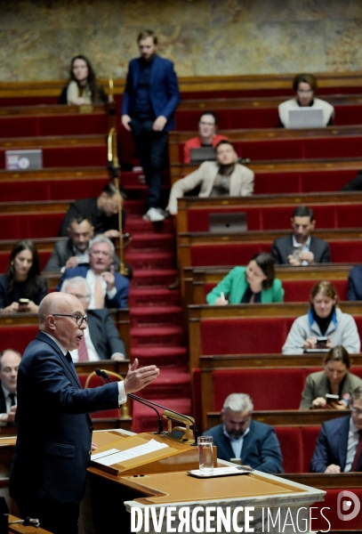 Assemblee nationale/ Vote de la premiere partie du budget de l etat