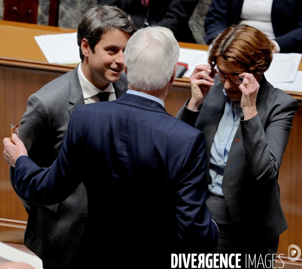 Assemblee nationale/ Questions au gouvernement