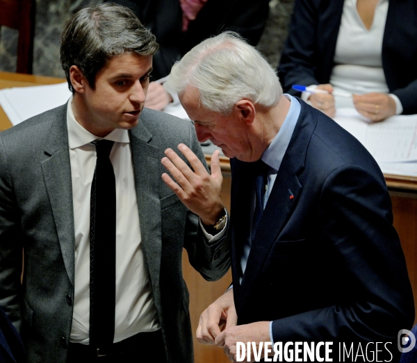 Assemblee nationale/ Questions au gouvernement