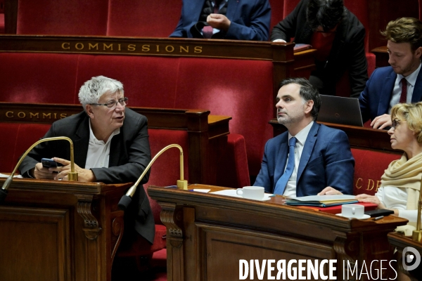 Assemblee nationale/ Vote de la premiere partie du budget de l etat