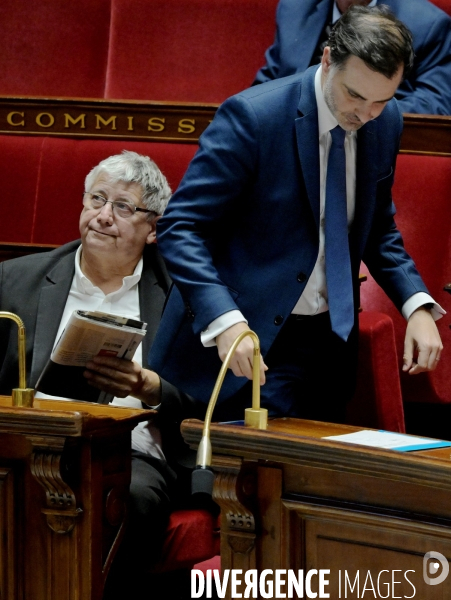Assemblee nationale/ Vote de la premiere partie du budget de l etat