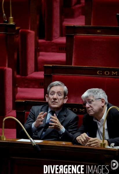 Assemblee nationale/ Vote de la premiere partie du budget de l etat