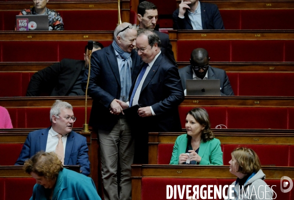 Assemblee nationale/ Vote de la premiere partie du budget de l etat