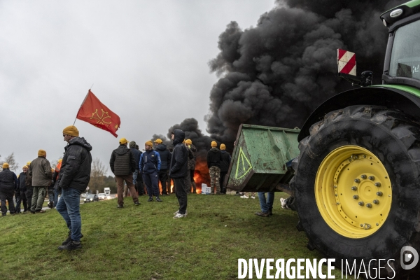 Blocages de la Coordination Rurale dans les Landes