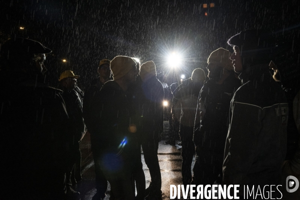 Blocages de la Coordination Rurale dans les Landes