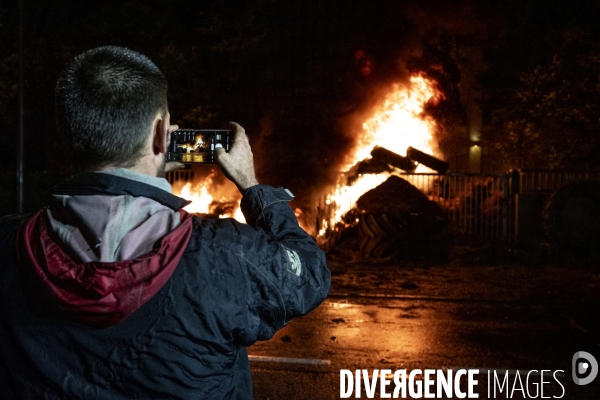 Blocages de la Coordination Rurale dans les Landes