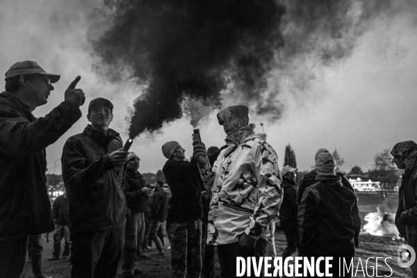 Blocages de la Coordination Rurale dans les Landes