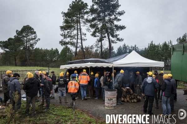 Blocages de la Coordination Rurale dans les Landes