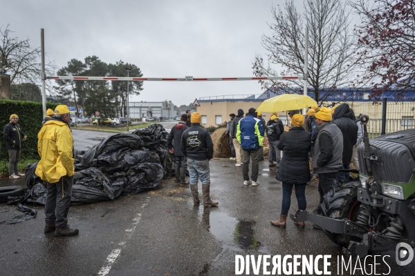 Blocages de la Coordination Rurale dans les Landes