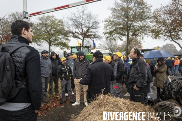 Blocages de la Coordination Rurale dans les Landes