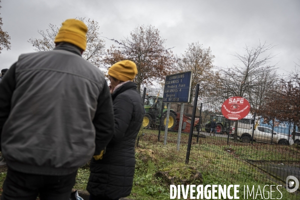 Blocages de la Coordination Rurale dans les Landes