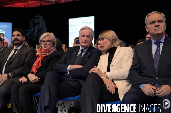 Déplacement de Michel Barnier au congrès des maires et des présidents d’intercommunalité de France