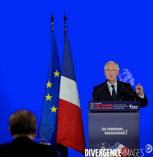 Déplacement de Michel Barnier au congrès des maires et des présidents d’intercommunalité de France