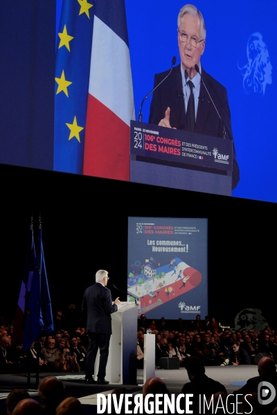 Déplacement de Michel Barnier au congrès des maires et des présidents d’intercommunalité de France
