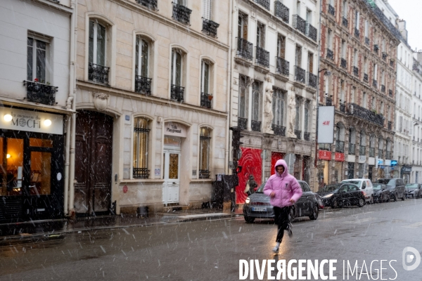 Neige à Paris